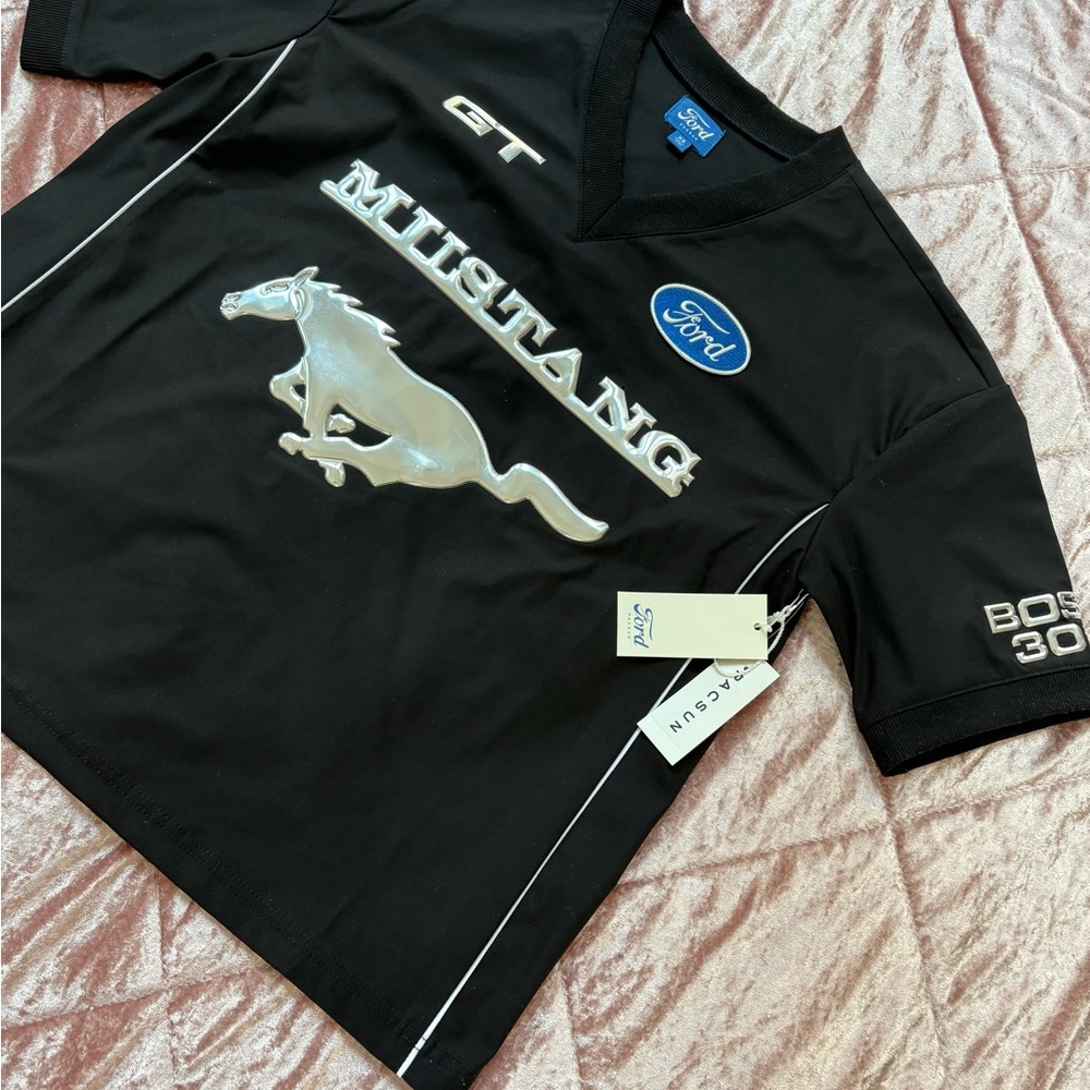 PacSun x Mustang Black Jersey